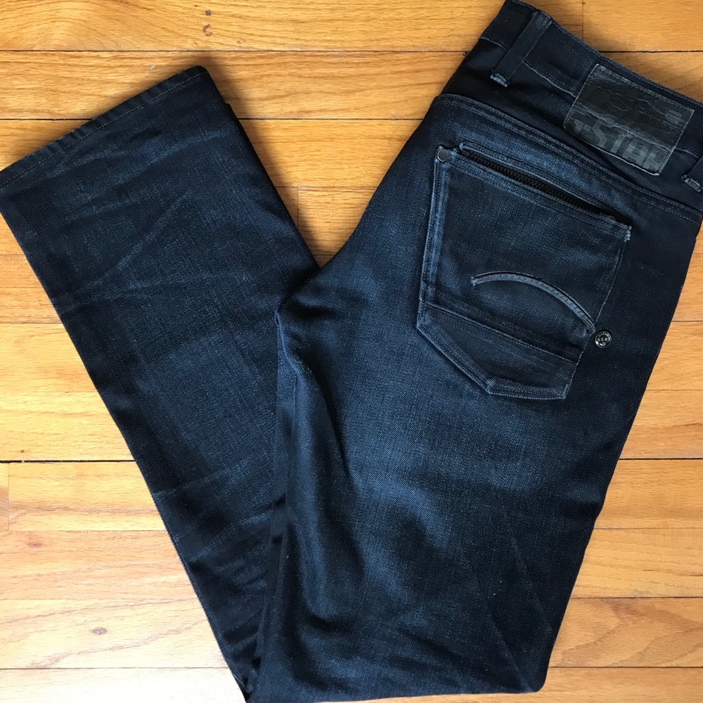 G-Star Raw Men's Attacc Low Straight Leg Jean